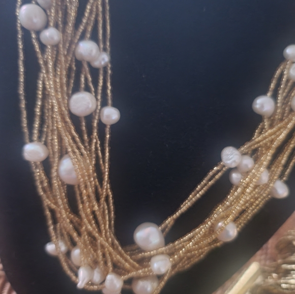 Assorted vintage freshwater pearls - Picture 5 of 7